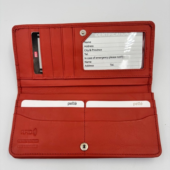 Bentley Pelle RFID blocking genuine leather wallet NWT - Picture 5 of 15